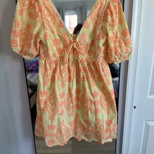 Lilly Pulitzer Yellow and Orange Blouse